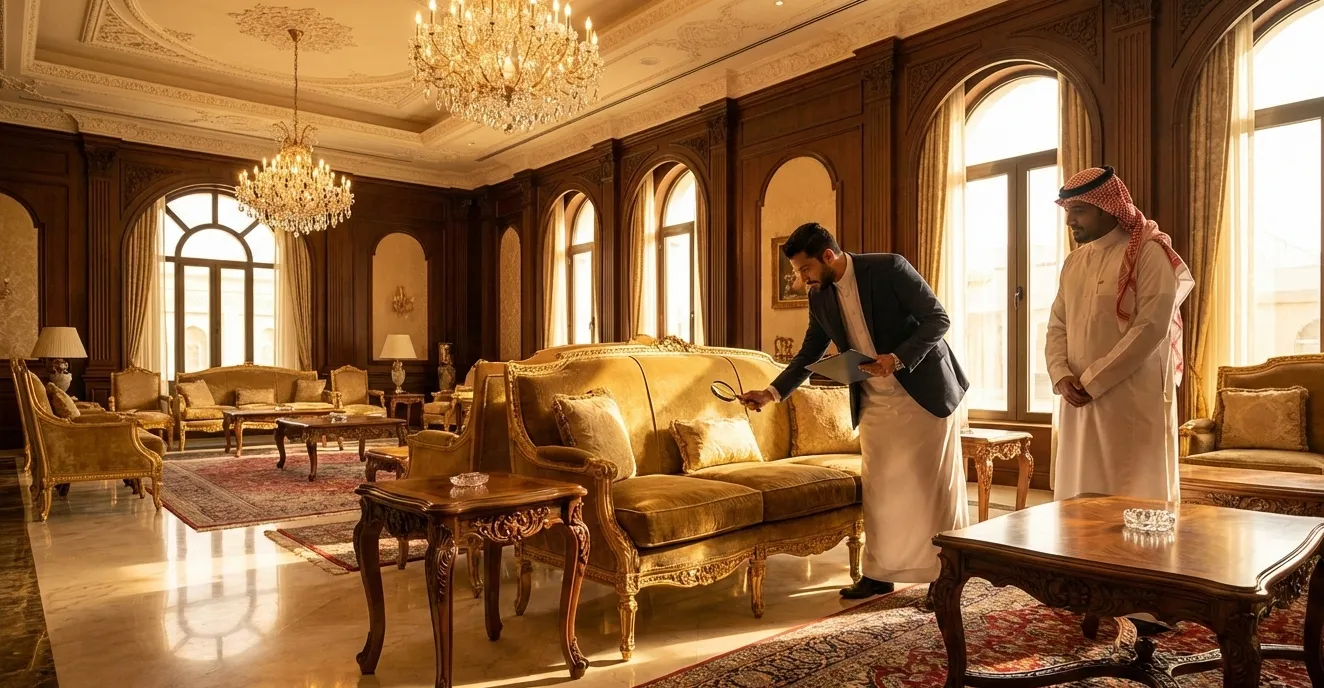 شراء أثاث قصور وفلل بالرياض